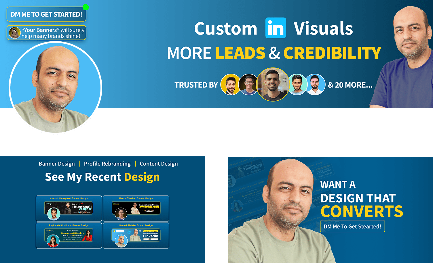 Hamed Profile Rebrand