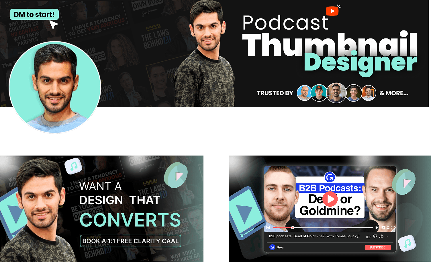 Masoud Profile Rebrand